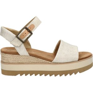 TOMS Shoes DIANA - Sandalen met hakDames Sandalen - Kleur: Wit/beige - Maat: 41