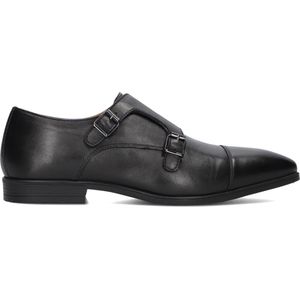 STEFANO LAURAN Stefano Lauran Gesp Nette schoenen - Business Schoenen - Heren - Zwart - Maat 48
