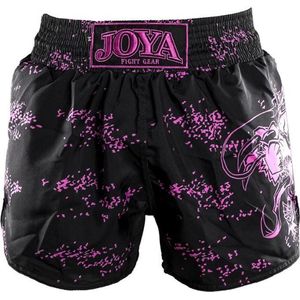 Joya Dragon Kickboks Broekje - Zwart - Roze - XS