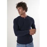 Felix Hardy Ronde Hals Trui - Pullover - Sweater - %100 Katoen Heren Navy - 2Xl