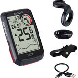 GPS Fietscomputer Sigma ROX 4.0 GPS HR set met overclamp Butler stuurhouder - zwart