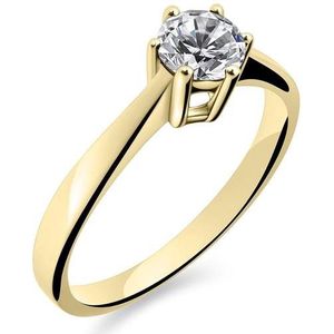 Gisser Jewels Goud Ring Goud VGR002 - VGR002-52 - Sieraad - 14 Karaat Goud