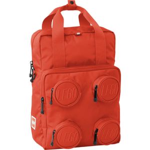 Lego Rugzak - Brick 2x2 - Rood - Schooltas