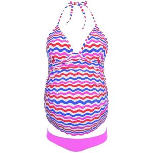 BADPAK/TANKINI 9608 PRINT FUCSIA Size : C36