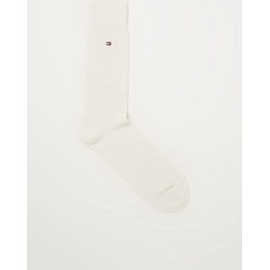 Tommy Hilfiger Sokken in kasjmierblend - Gebroken wit - Maat 39-42
