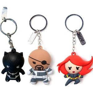 Combipack 3D Sleutelhangers Kawaii Marvel