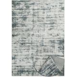 Modern Abstract Vloerkleed - Zacht - Machinewasbaar Tapijt- Antislip - Premium Polyester Vezels - Blauw - 120cm x 160cm