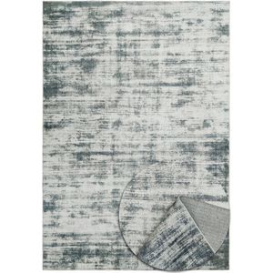Modern Abstract Vloerkleed - Zacht - Machinewasbaar Tapijt- Antislip - Premium Polyester Vezels - Blauw - 120cm x 160cm