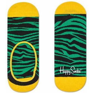 Happy Socks Liner Zebra Groen, Maat 41/46