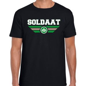 Soldaat t-shirt heren - beroepen / cadeau / verjaardag L