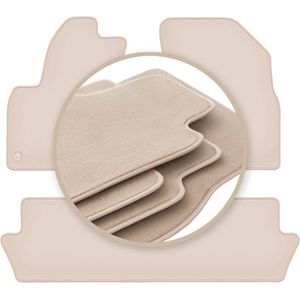 PREMIUM beige matten voor: Citroen C4 Picasso I minivan 2006-2013