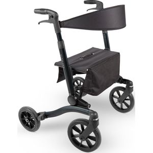 VITILITY ID Rollator - charcoal black - Rollator - lichtgewicht en opvouwbaar - Rollators