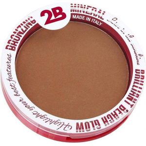 2b Bronzing Mineral Brilliant Beach Glow Bronzeur Mineral 19 - Gezichtspoeder 9g