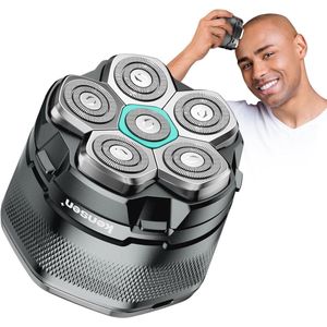 Waterdicht en Oplaadbaar Koud Scheerapparaat voor Heren - Magnetisch en Gemakkelijk te Reinigen met 160 Minuten Batterijduur