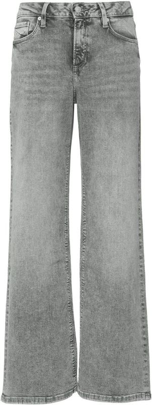 Q/S designed by - Dames broek - Maat 34/L32 - Vrouwen - GRIJS - voering