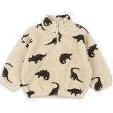 Konges Sløjd Fleece Trui - Jody Teddy - Dino Silhouet - Konges Sløjd - 74 - Fleece Jas