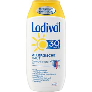 Ladival Zonnebrandmelk Gel, allergische huid, SPF 30, 200 ml