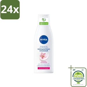 Nivea - Gezichtsreiniger - Droge en Gevoelige Huid - Amandelolie - Hydramine - 200 ml - Voordeelverpakking - 24 stuks - Gezichtsreiniger - Droge huid