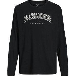 JACK&JONES - JJECALEB VARSITY TEE LS O-NECK - Lange Mouwen Shirt - Jongens