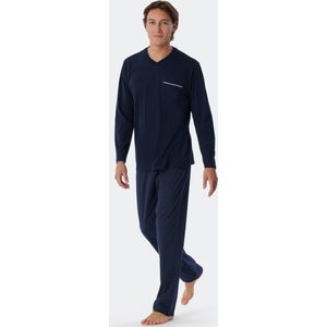 Schiesser – Comfort Fit - Pyjama – 179107 – Dark Blue - 56
