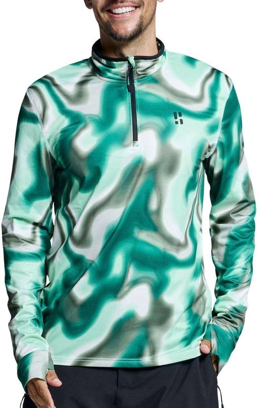 Poederbaas Skipully Heren - Cabin Life - Green Multi - Maat S