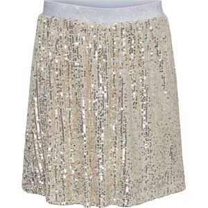 PIECES LPDELPHIA SEQUINS SKIRT TW Meisjes Rok - Maat 146/152