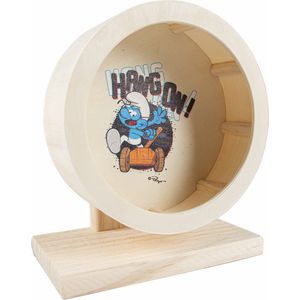 Smurfs Duvoplus - Hok - Knaagdier - Klungelsmurf Looprad 29cm - 1st