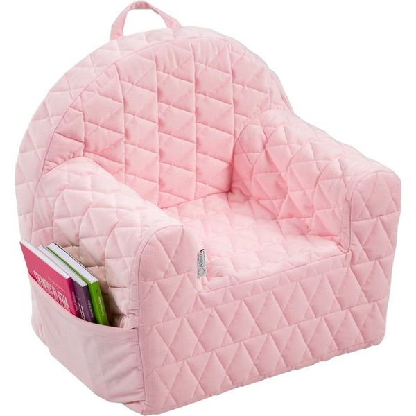 Tiamo nijntje gebreid roze kinderfauteuil nijn226 - meubels outlet | |  beslist.nl