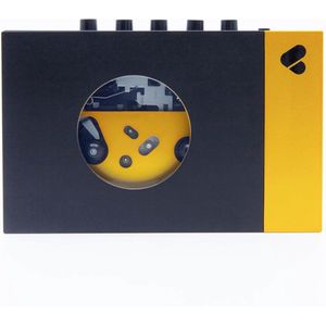 Draagbare Cassette Speler met Bluetooth - Vintage Ontwerp en Stereo Opname