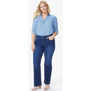 NYDJ Barbara Bootcut Mediumblauw Premium Denim (Plus) | Quinn