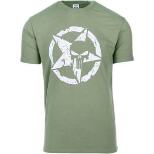 Fostex WWII Series - T-shirt Allied Star - punisher (kleur: Groen / maat: M)