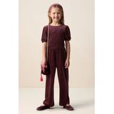 Sissy-Boy - Donkerpaarse velvet jumpsuit