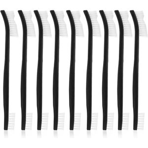 9 Stuks Kleine Reinigingsborstels Set - Dubbelzijdige Nylon Detaillering Spleetborstels 17 cm