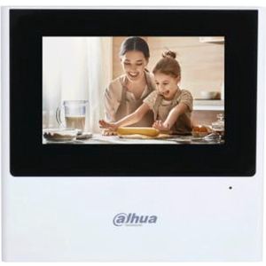 Dahua - VTH2611L-WP - Video Intercomsysteem - Wit - 4,3 Inch Scherm