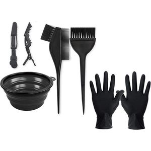 Haarverfset - Compleet salon pakket - 6 delig