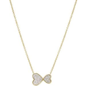 Fossil - Sutton JF03941710 - Damesketting - 38 cm - Roestvrij Staal