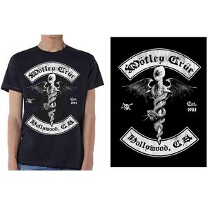 Motley Crue - Feelgood Hollywood Revision Heren T-shirt - S - Zwart