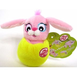 Flip itz knuffel - 1 knuffel in 4 stijlen - Konijn - 16cm - Bauer