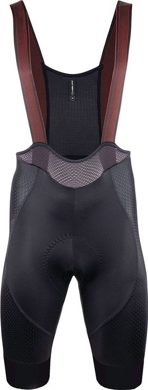Nalini - Heren - Fietsbroek kort met Bretels - Koersbroek - Wielrenbroek Met Zeem - Zwart - NEW COLOR BIB SHORT - S