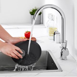 Auralum max Keukenkraan Chroom - 360° draaibereik - Mengkraan Keuken - Badkamer Kraan - Warm en Koud