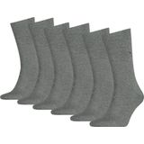 Tommy Hilfiger - Classic - Sokken - Licht Grijs Melange - 6 Paar