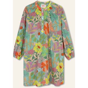 Oilily - Dragon Fruit long sleeves dress - Roze - 34