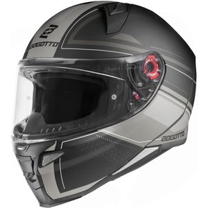 Bogotto FF110 Cinder Mat Zwart Titanium Integraalhelm - Maat XL - Helm