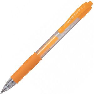 Pilot G2 Gel Ink Rollerball pen – Doos van 12 gelpennen - Medium Tip - Neon Abrikoos Oranje