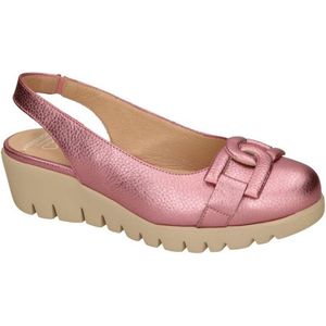 Wonders -Dames - roze donker - ballerina's & mocassins - maat 41