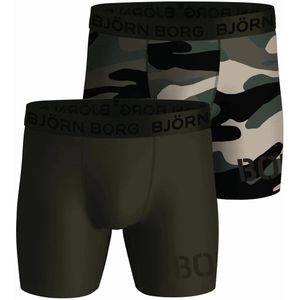 Björn Borg - Heren Onderbroeken 2-Pack Performance Boxers - Multi - Maat S
