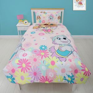 Paw Patrol dekbedovertrek - eenpersoons - PAW dekbed - dubbelzijdig te gebruiken