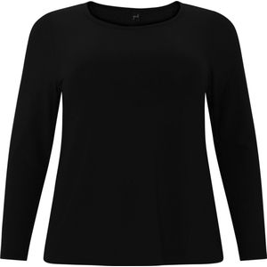 Yoek Travelstof Longsleeve Zwart