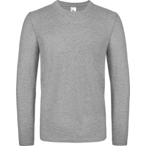 B&C #E150 Men's T-shirt long sleeve CGTU05T - Sport Grey - 4XL