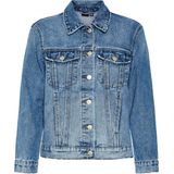 Vero Moda Jas Vmzorica Ls Denim Jacket Mix Noos 10279789 Medium Blue Denim Dames Maat - XL